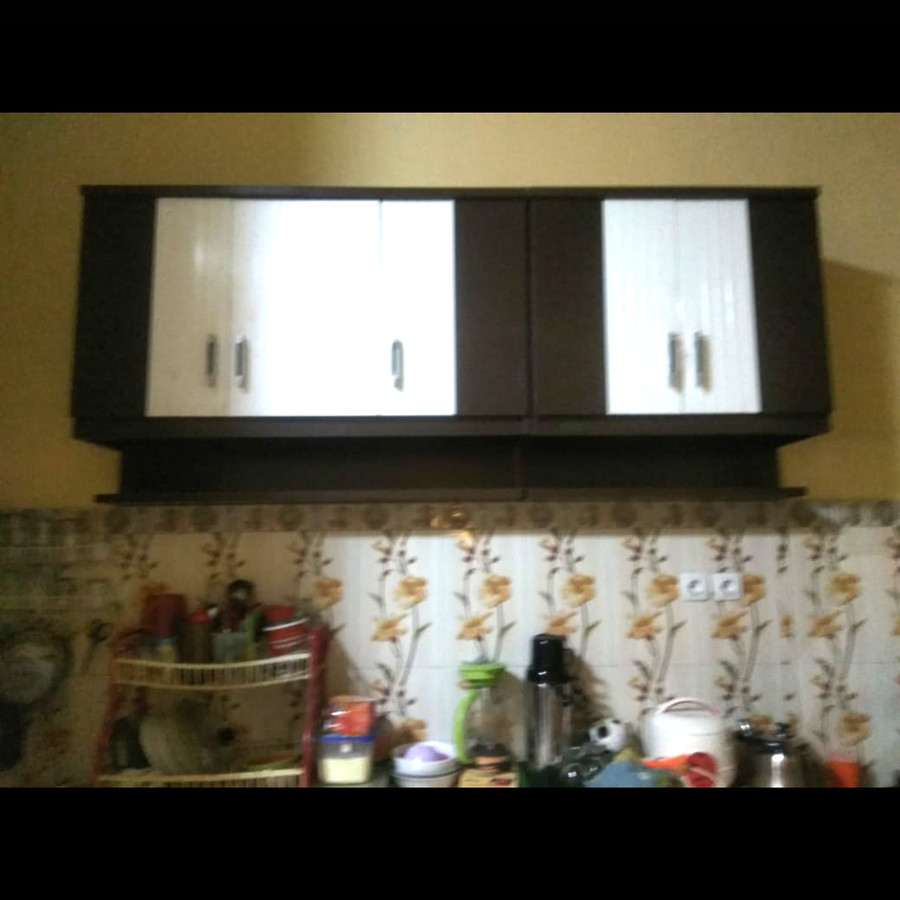 RAK PIRING LEMARI PITING KITCHENSET ATAS ANATA 5 PINTU BUMBU UK. 197